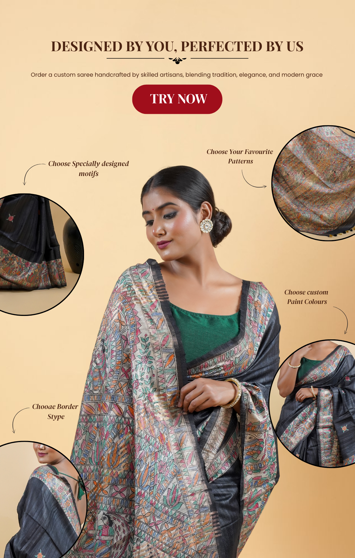 Weave Hand Mobile Banner